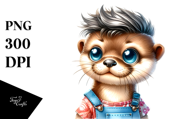 Otter Clipart Image 9