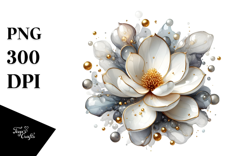 Magnolia Clipart Image 19