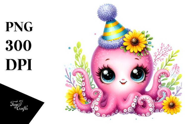 Octopus Clipart Image 14