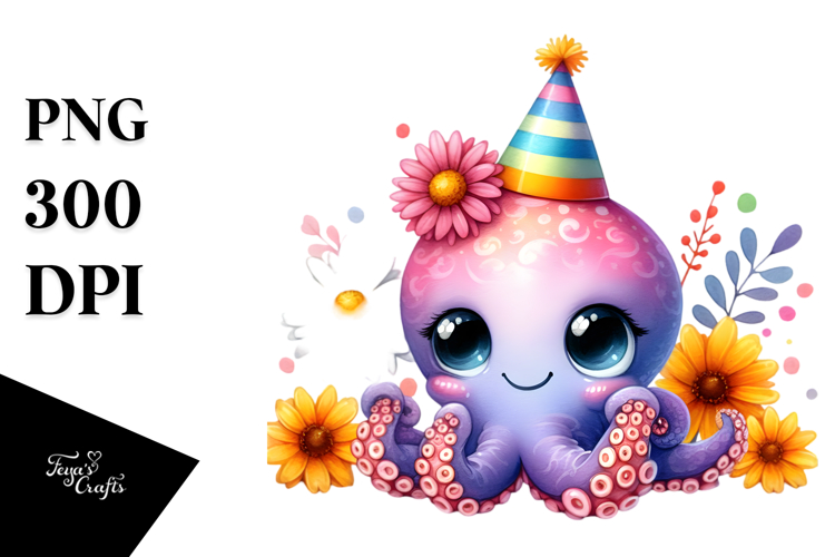 Octopus Clipart Image 13
