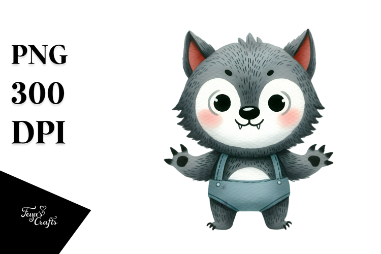 Werewolf Clipart Image 4