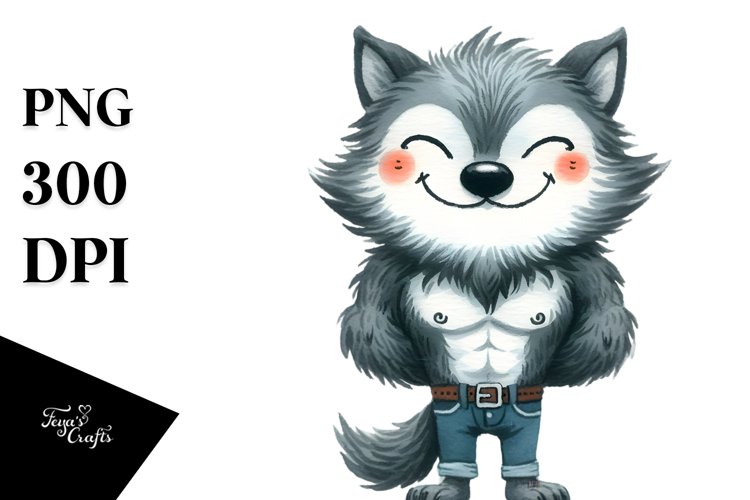 Werewolf Clipart Image 13