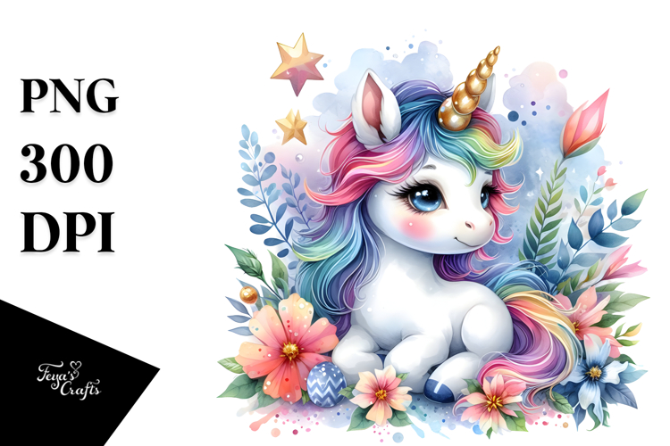 Unicorn Clipart Image 19