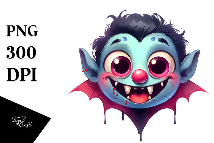 Cute Vampire Clipart