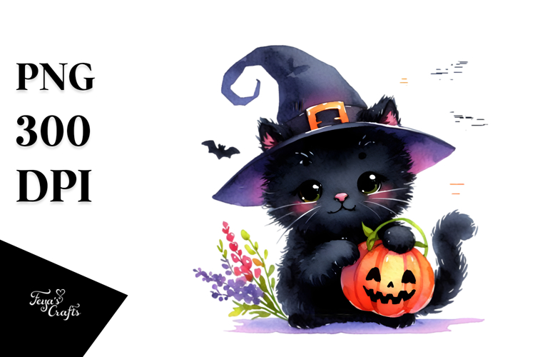 Black Cat Png Image 14