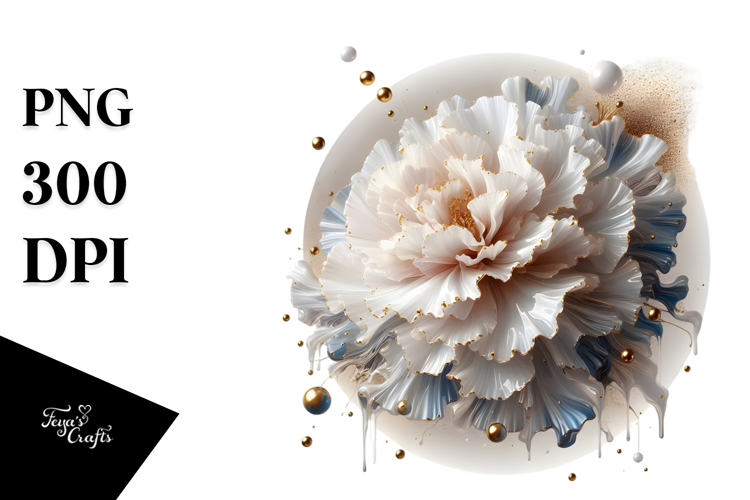 Abstract Carnation PNG