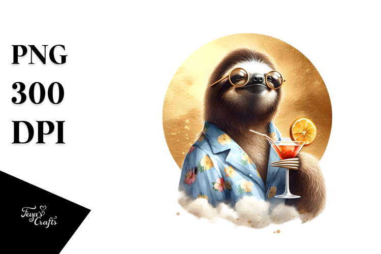 Sloth Clipart Image 7