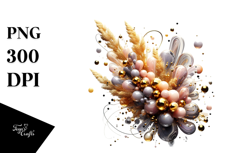 Glossy Heather Splash PNG