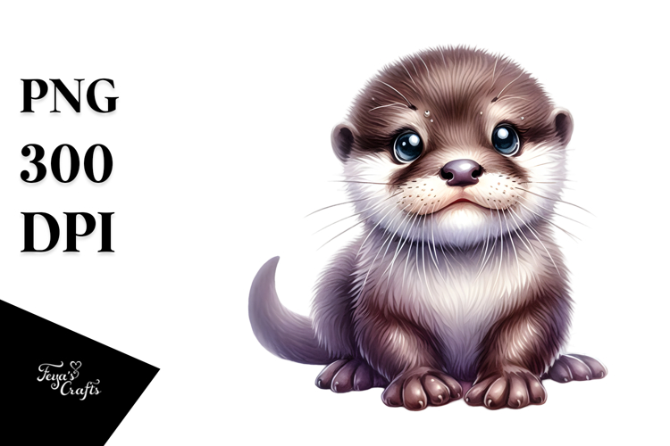 Otter Clipart Image 16