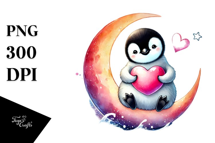 Penguin Clipart Image 19