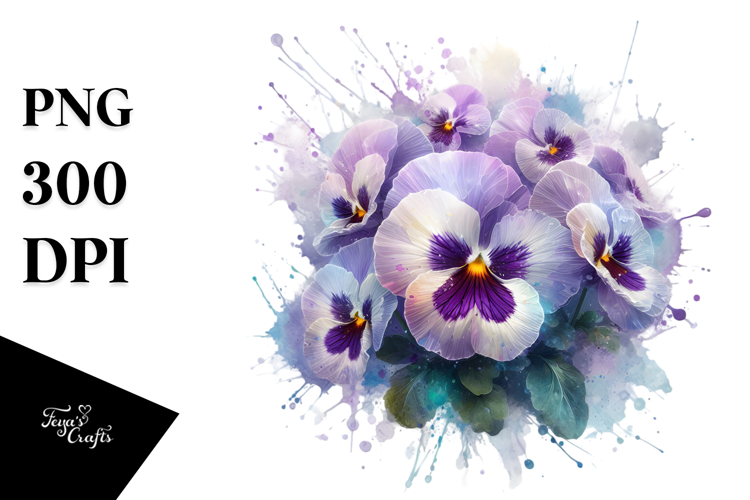 Hyacinth made of PNG