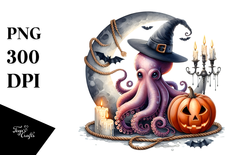 Octopus Clipart Image 6
