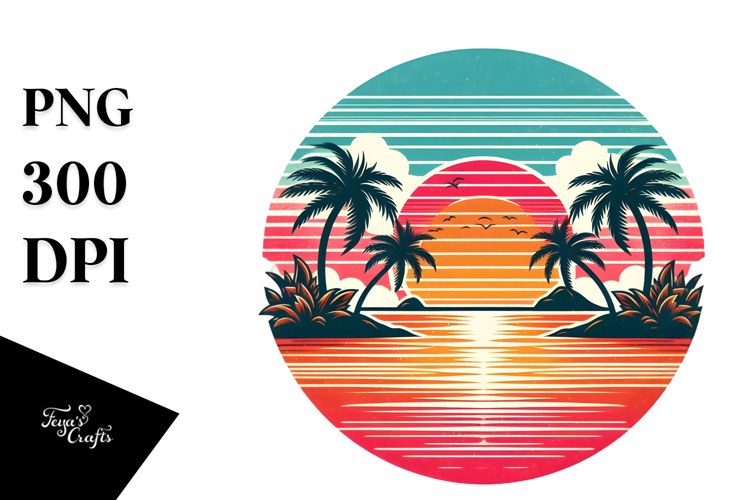 Sunset Clipart Image 2