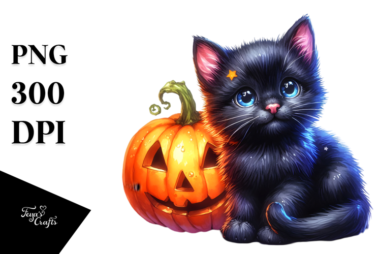 Black Cat Png Image 8