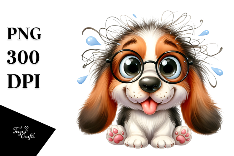 Basset Hound Clipart Image 6