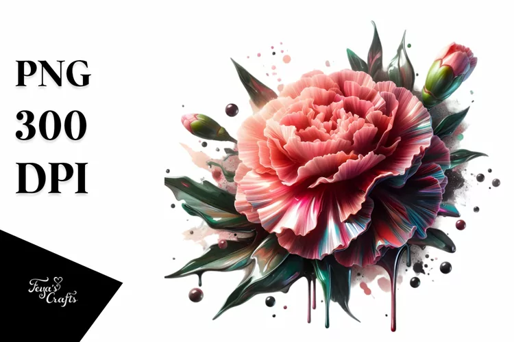Glossy Carnation -like Material