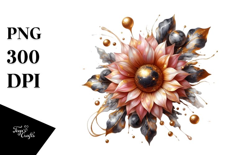 Sunflower Clipart Image 13
