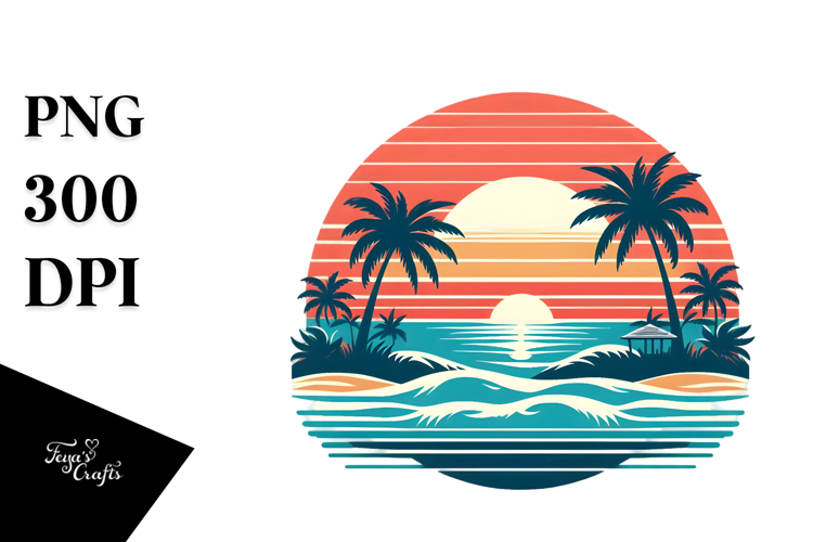 Sunset Clipart Image 23
