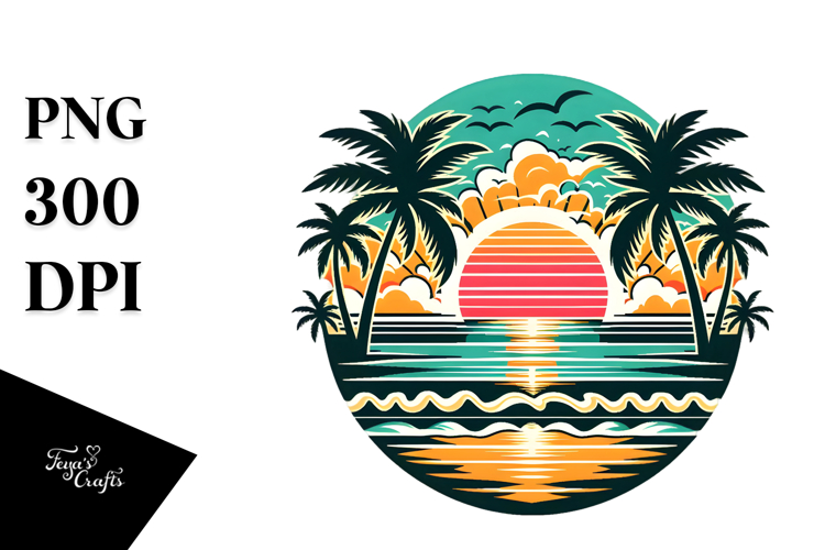Sunset Clipart Image 23