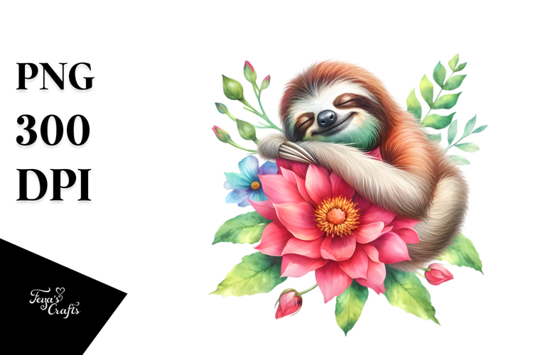Flower Sticker Png Image 17