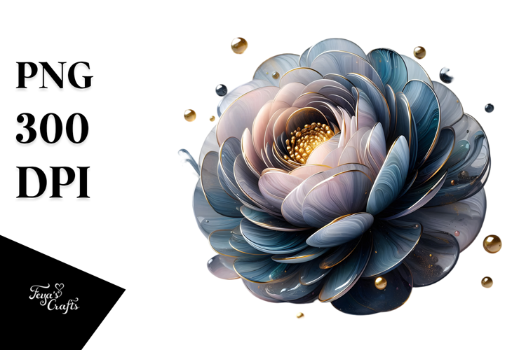 Abstract Ranunculus PNG