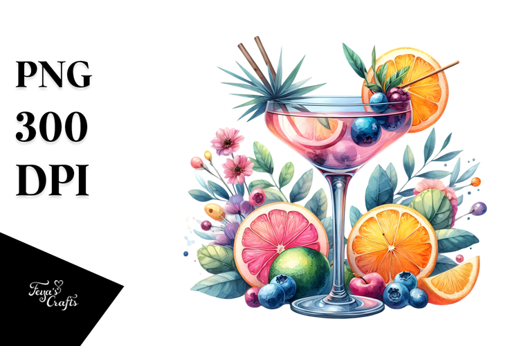 Cocktail Illustration Image 22