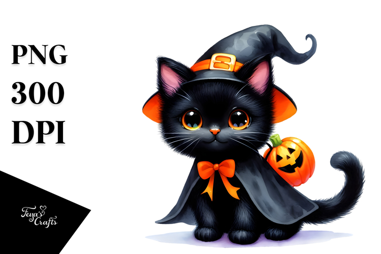 Black Cat Png Image 3
