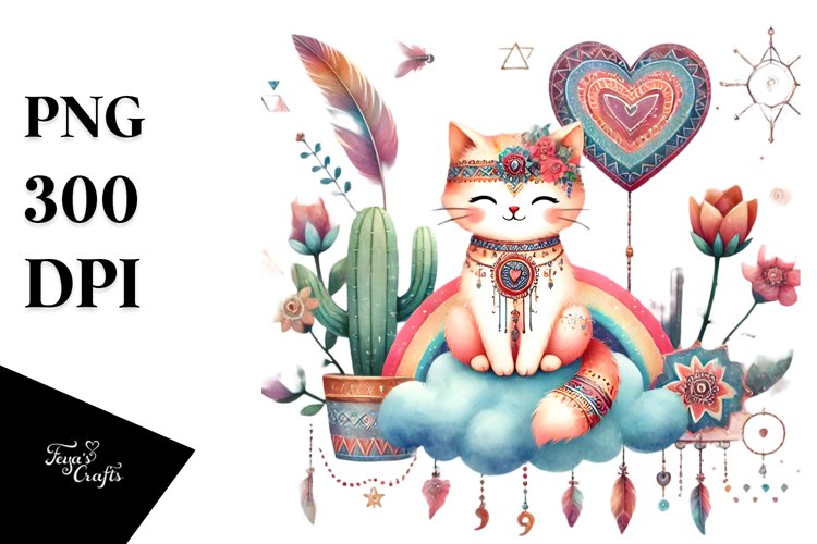 Boho Clipart Image 12