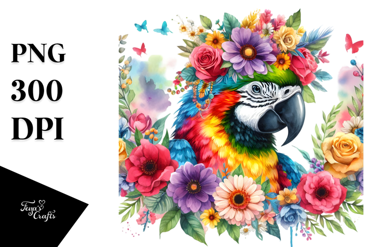 Macaw Clipart Image 6