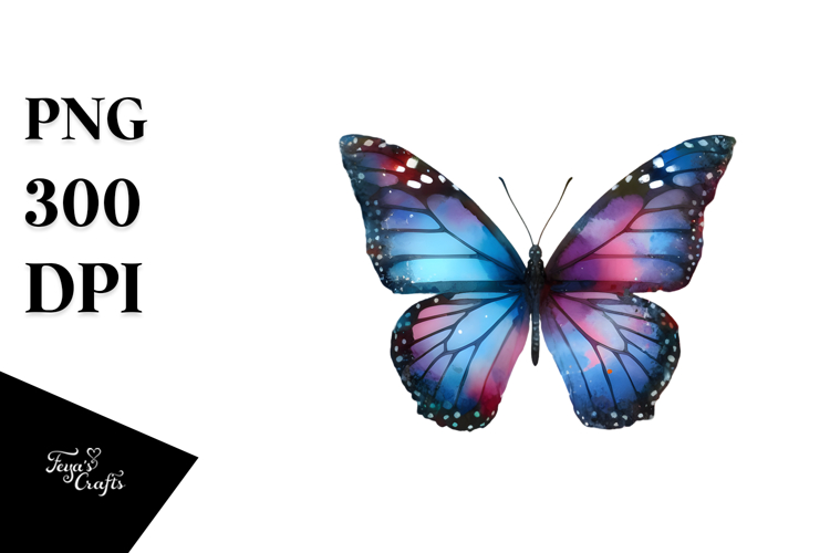 Butterfly Splashes PNG