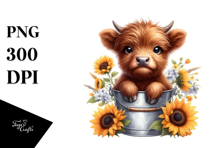 Sunflower Clipart Image 6