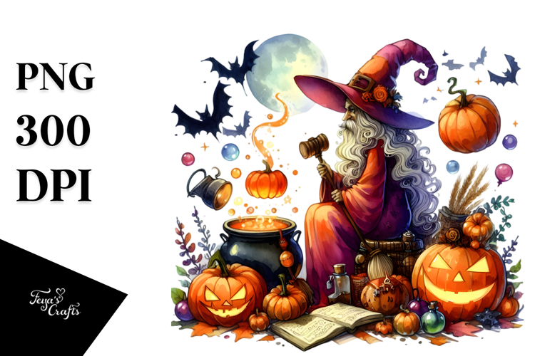 Witch Clipart Image 11