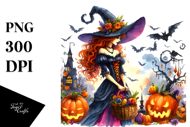 Witch Clipart Image 9