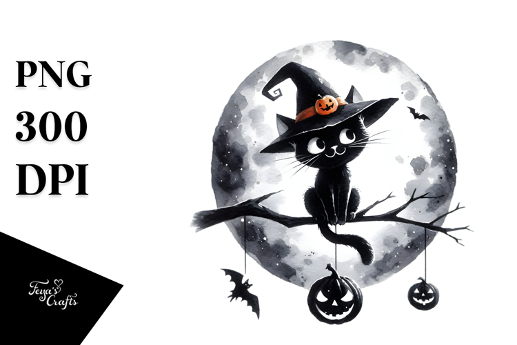 Black Cat Png Image 2