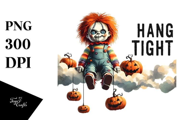 Simple Retro Chucky PNG