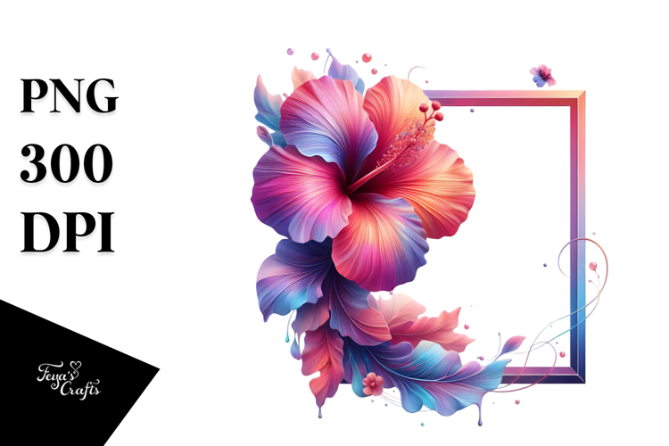 Hibiscus Flower Clipart Image 8