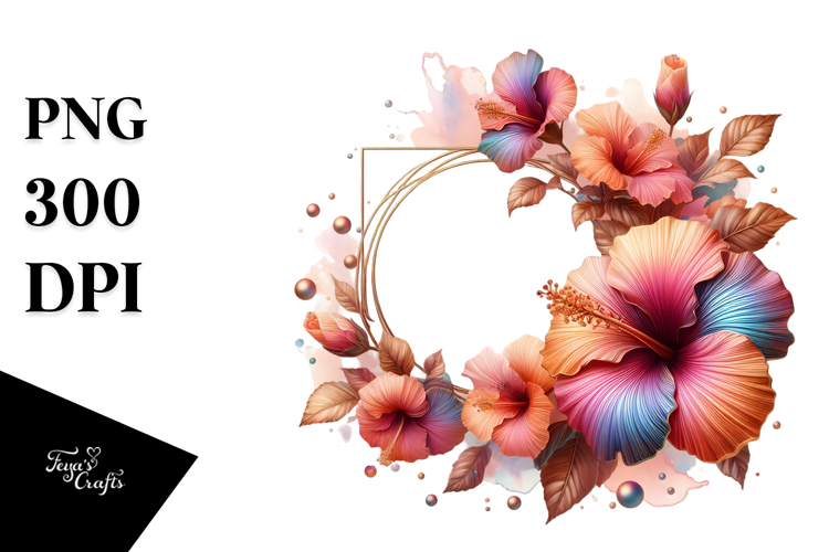 Hibiscus Flower Clipart Image 20