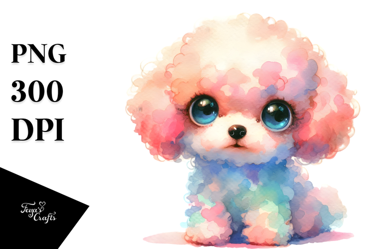 Poodle Clipart Image 23