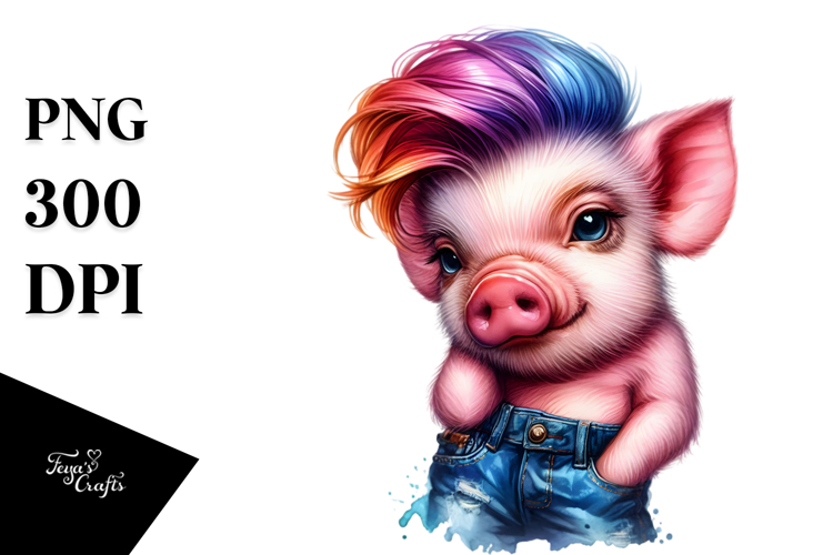 Pig Clipart Image 3