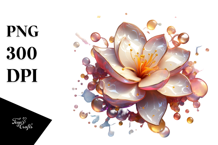 Abstract y Gardenia PNG