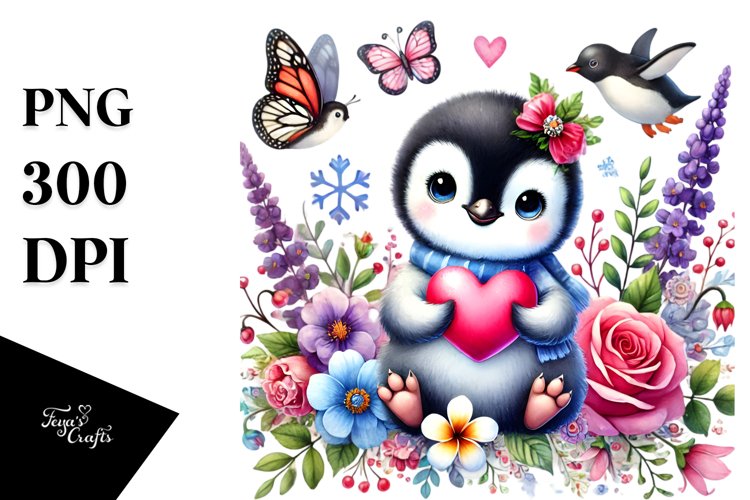 Penguin Clipart Image 22