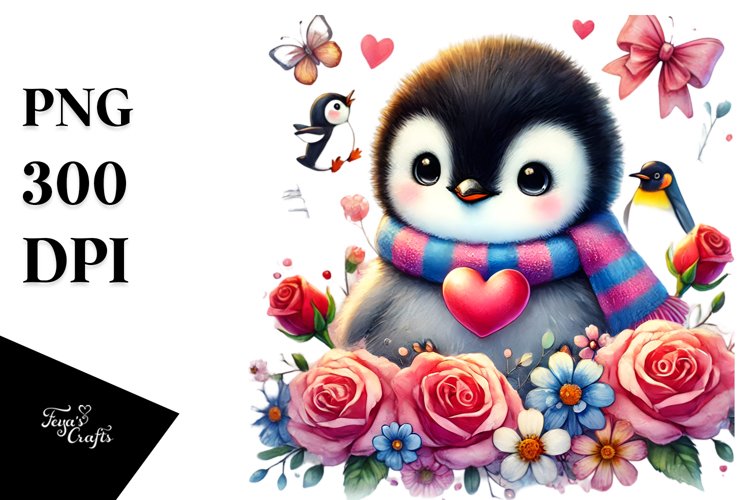 Penguin Clipart Image 23