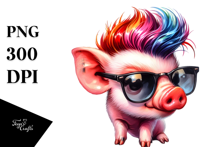 Pig Clipart Image 24