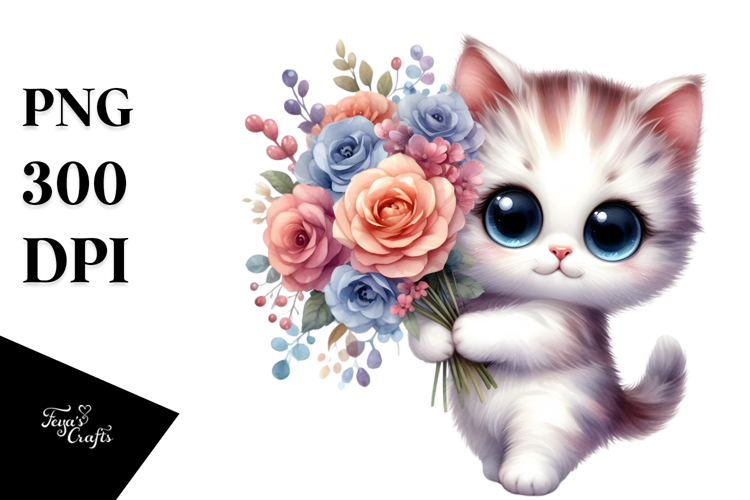 Kitten Clipart Image 7