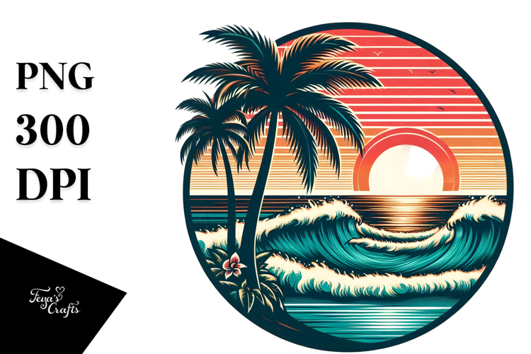 Sunset Clipart Image 6