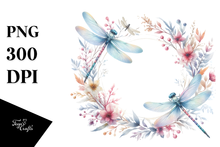 Dragonfly Clipart Image 23
