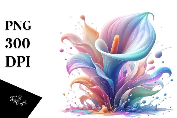 Flower Sticker Png Image 8