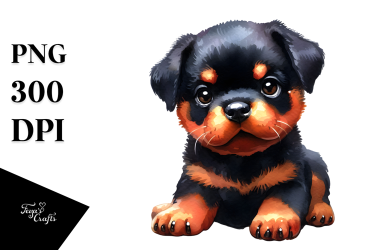 Rottweiler Clipart Image 16