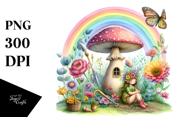 Mushroom Clipart Image 6