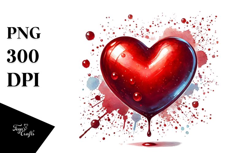 Red Heart Png Image 21